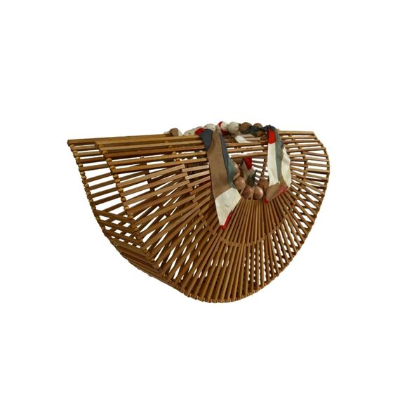 Cult Gaia Gaias Fan Ark Bag Natural - Picture 7 of 8